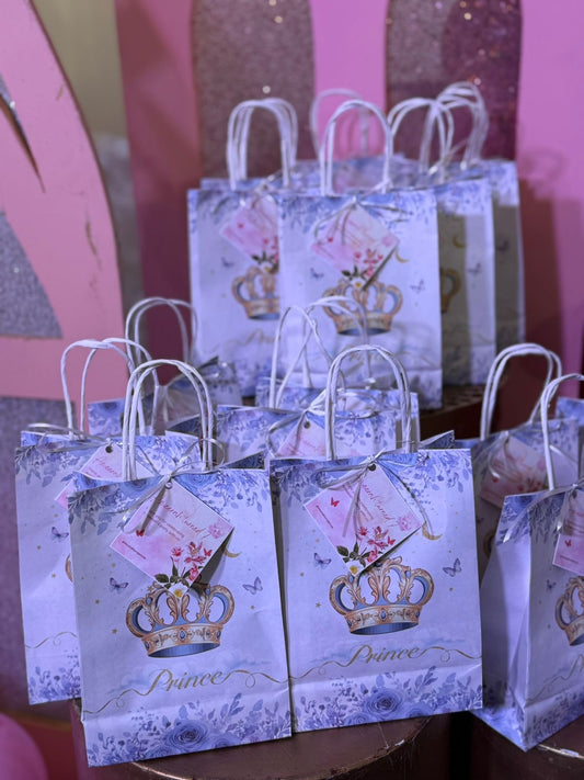 Fairytale Princess Paper Loot Bags (Customizable) (40 pcs)