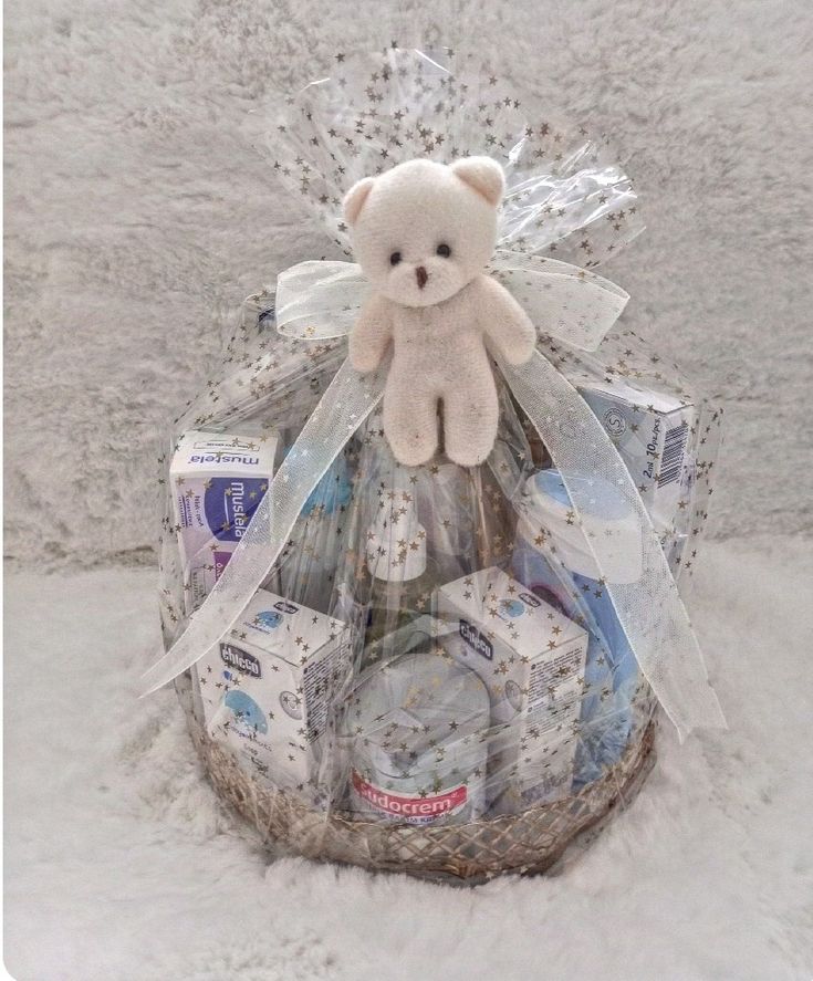Deluxe Baby Care Gift Basket