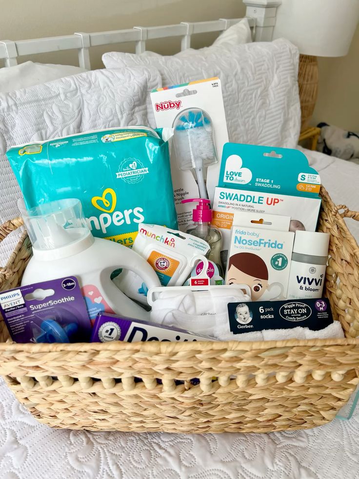 Newborn Starter Essentials Basket