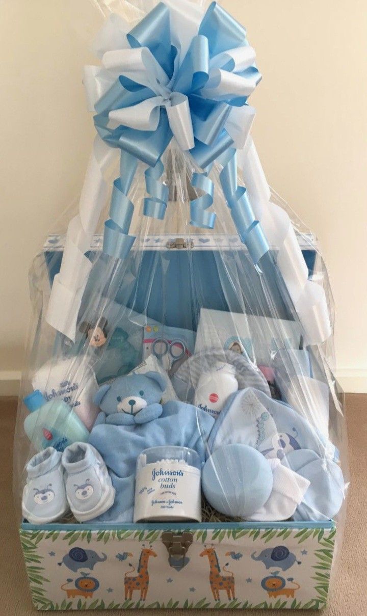 Premium Blue Baby Gift Chest